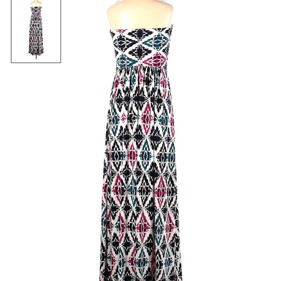 Strapless maxi dress - Picture 3 of 3